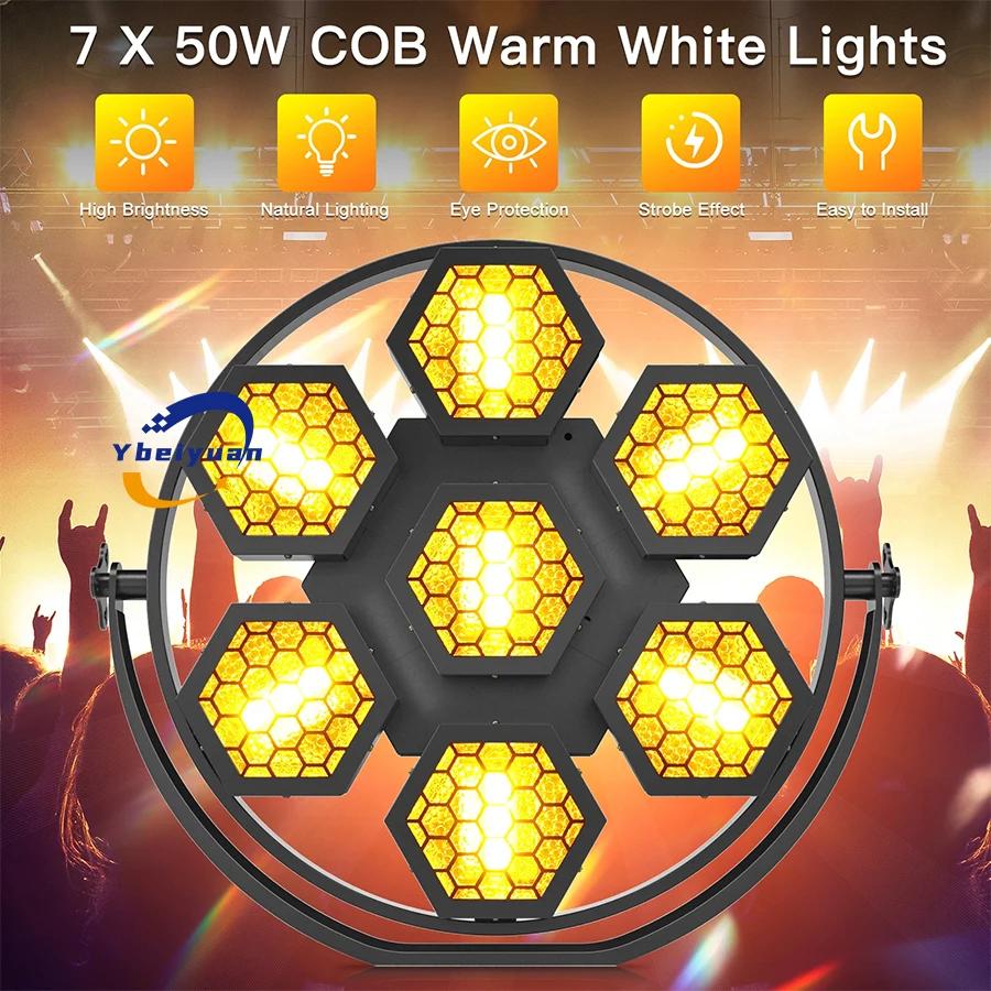 RGB LED Ʈ ÷ Ʈ Ʈκ, DMX 512 , Ƽ  Ŭ , DJ ,  ȿ , 7x50W